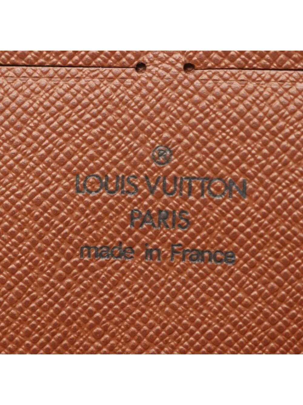 Louis Vuitton Round Wallet Zippy Organizer Monogram Canvas